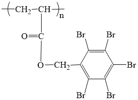 Poly pentabromobenzyl acrylate